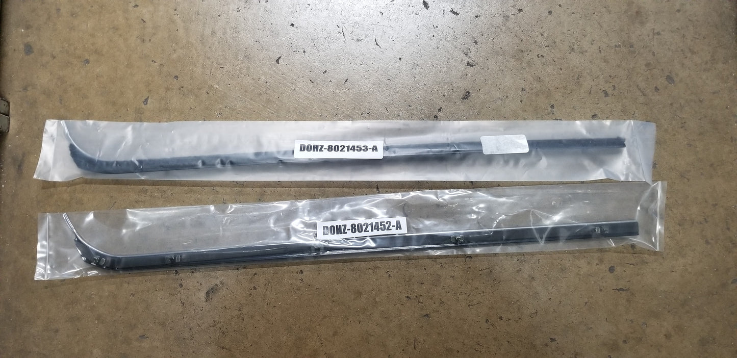 Weatherstrips DOHZ-8021452-A & DOHZ-8021453-A